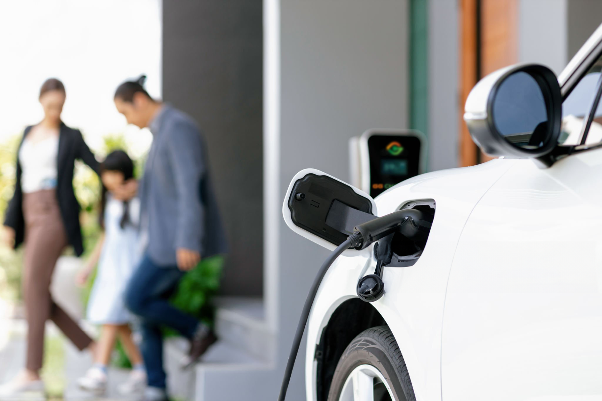 Charge your electric vehicle at home